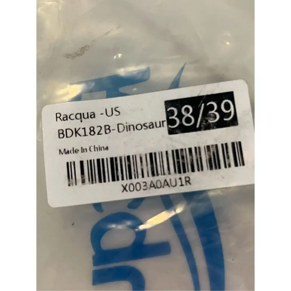 Racqua Blue Dinosaur Water ShoesSz 38/39 Boys New‎